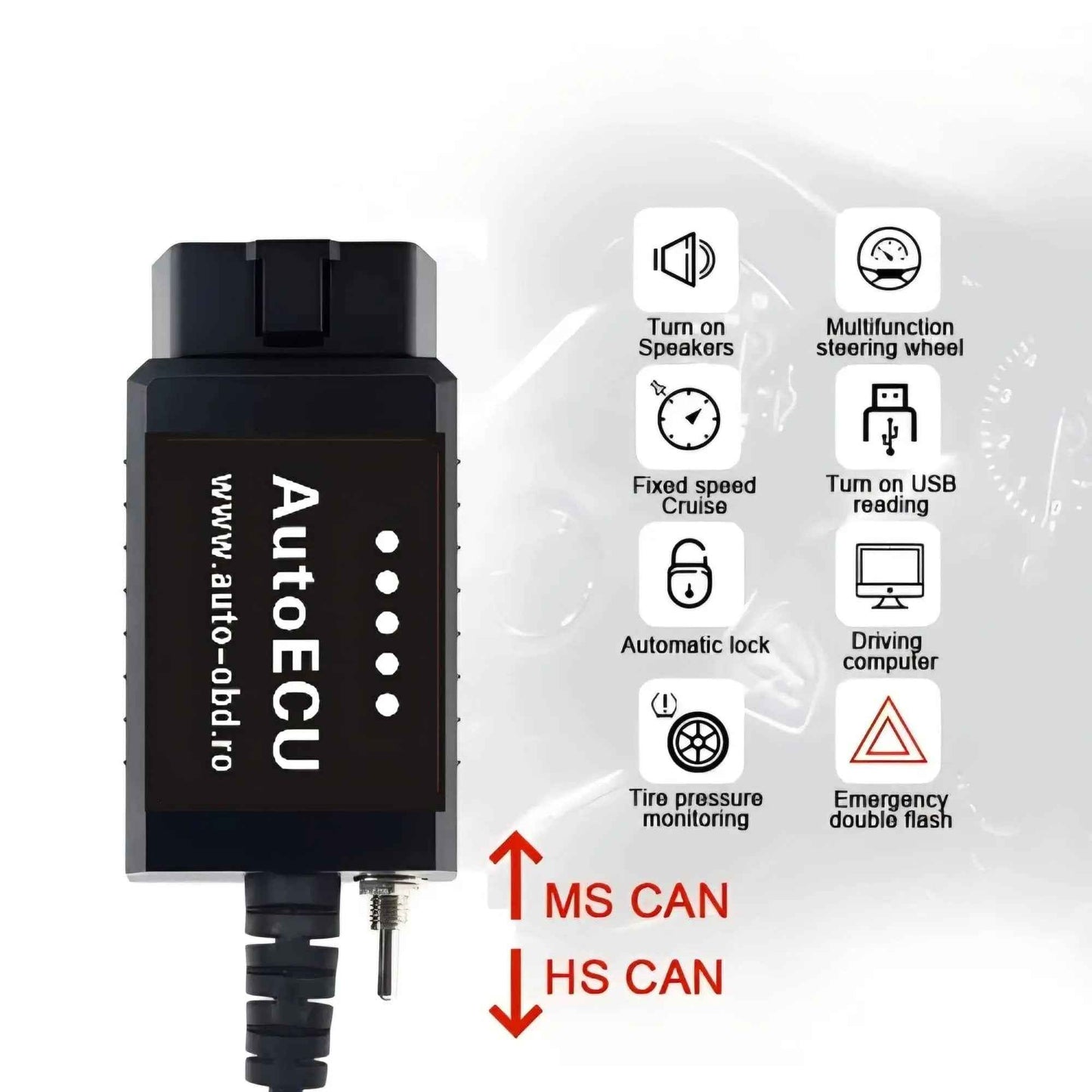 Tester diagnoza auto compatibil ForScan Ford Mazda